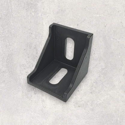 4040 Nylon Corner Bracket Black (Set of 4)