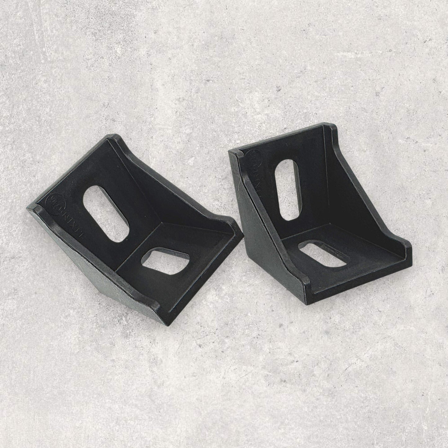 4040 Nylon Corner Bracket Black (Set of 4)