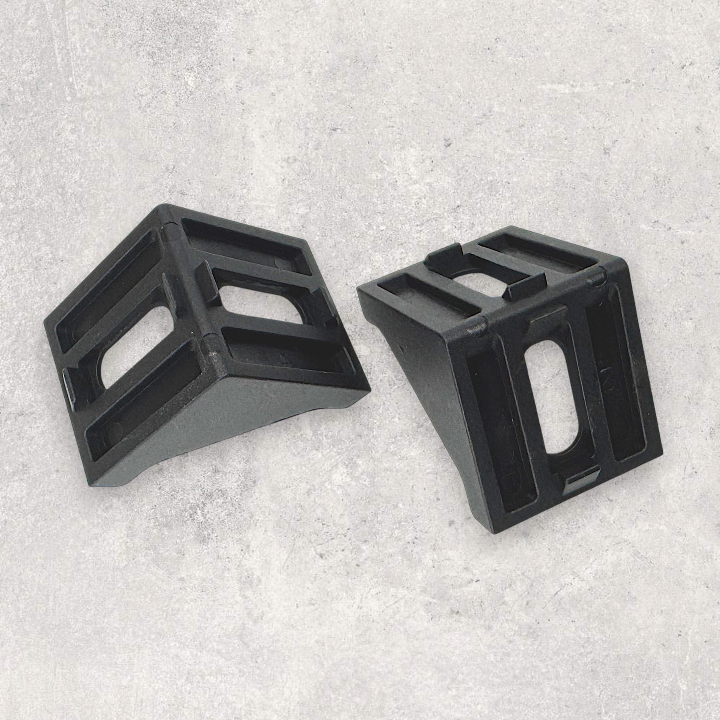 4040 Nylon Corner Bracket Black (Set of 4)