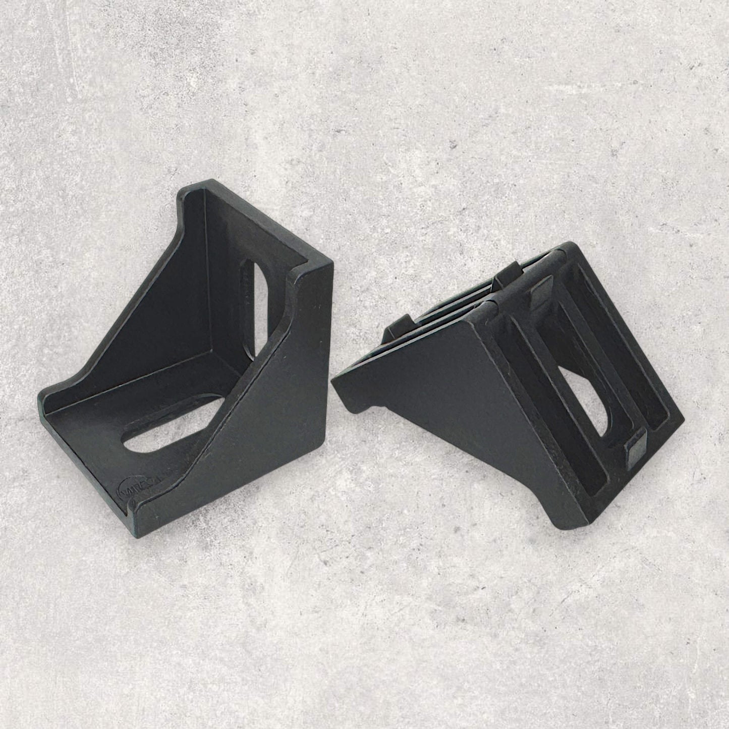 4040 Nylon Corner Bracket Black (Set of 4)