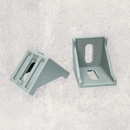 4040 Nylon Bracket Grey (Set of 4)