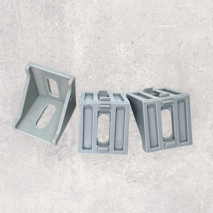 4040 Nylon Bracket Grey (Set of 4)