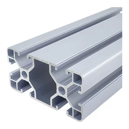 4080 aluminum extrusion, silver anodised