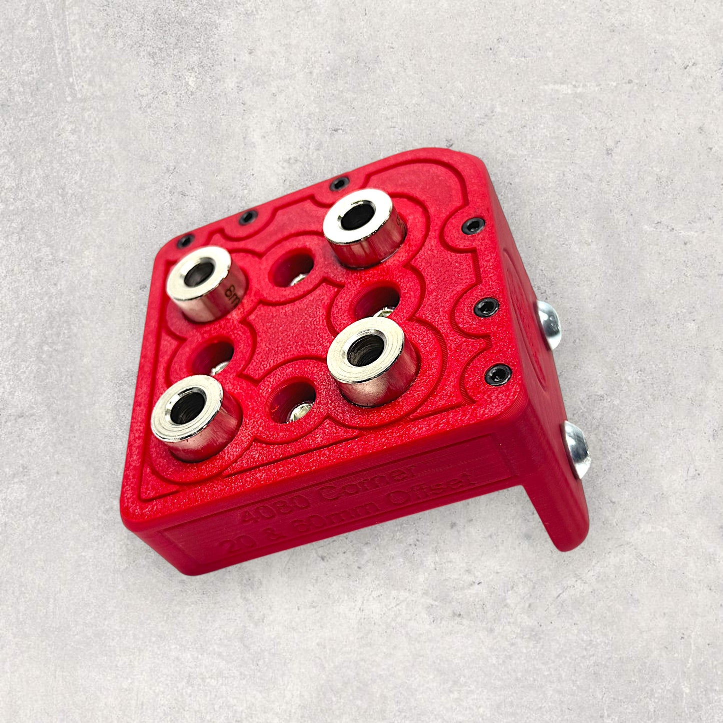4080 Corner 20 & 60mm Offset Drilling Jig
