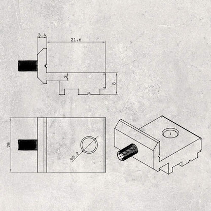 40 Series Shelf Bracket (Set of 4)