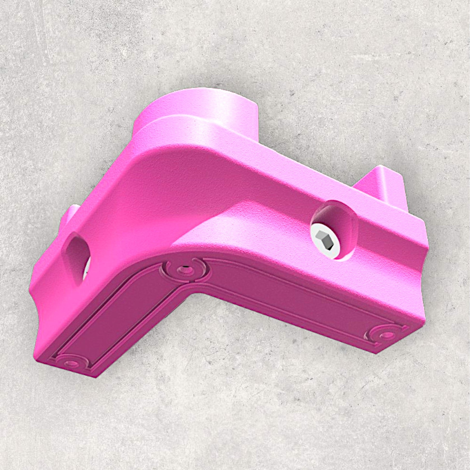 8020, 80/20, 40 to 50, 5050 aluminum, 5050 aluminium, 40 Series, Aluminum Extrusion, Drilling Jig, Precision Drilling, Precision Hand Tool, 40 to 50 Alignment Jig, Front Bottom View