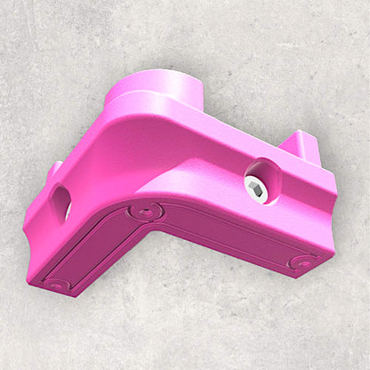 8020, 80/20, 40 to 50, 5050 aluminum, 5050 aluminium, 40 Series, Aluminum Extrusion, Drilling Jig, Precision Drilling, Precision Hand Tool, 40 to 50 Alignment Jig, Front Bottom View