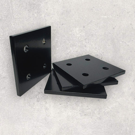 8080 Flush Plate Black