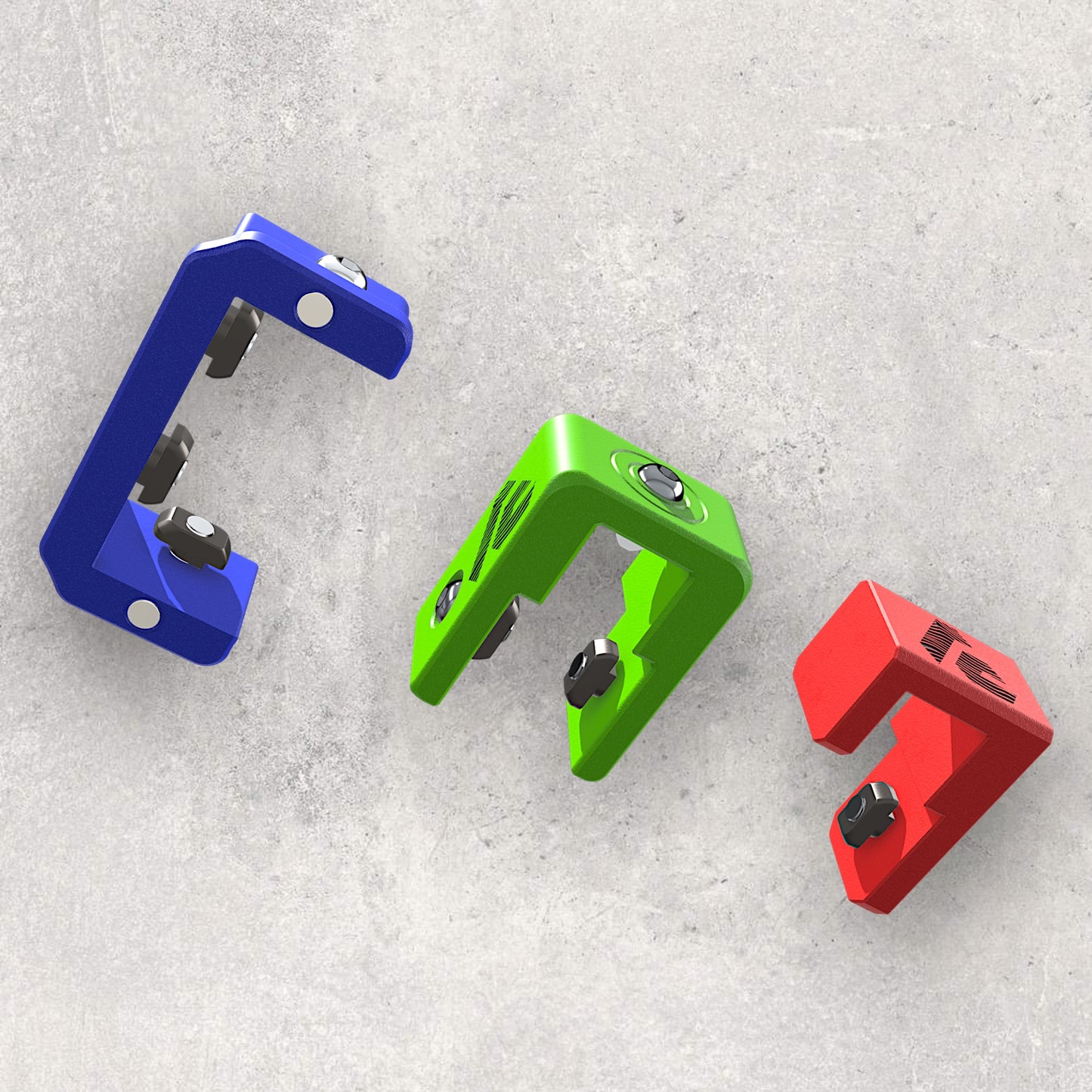 Aluminum Bed Alignment Jigs Bundle