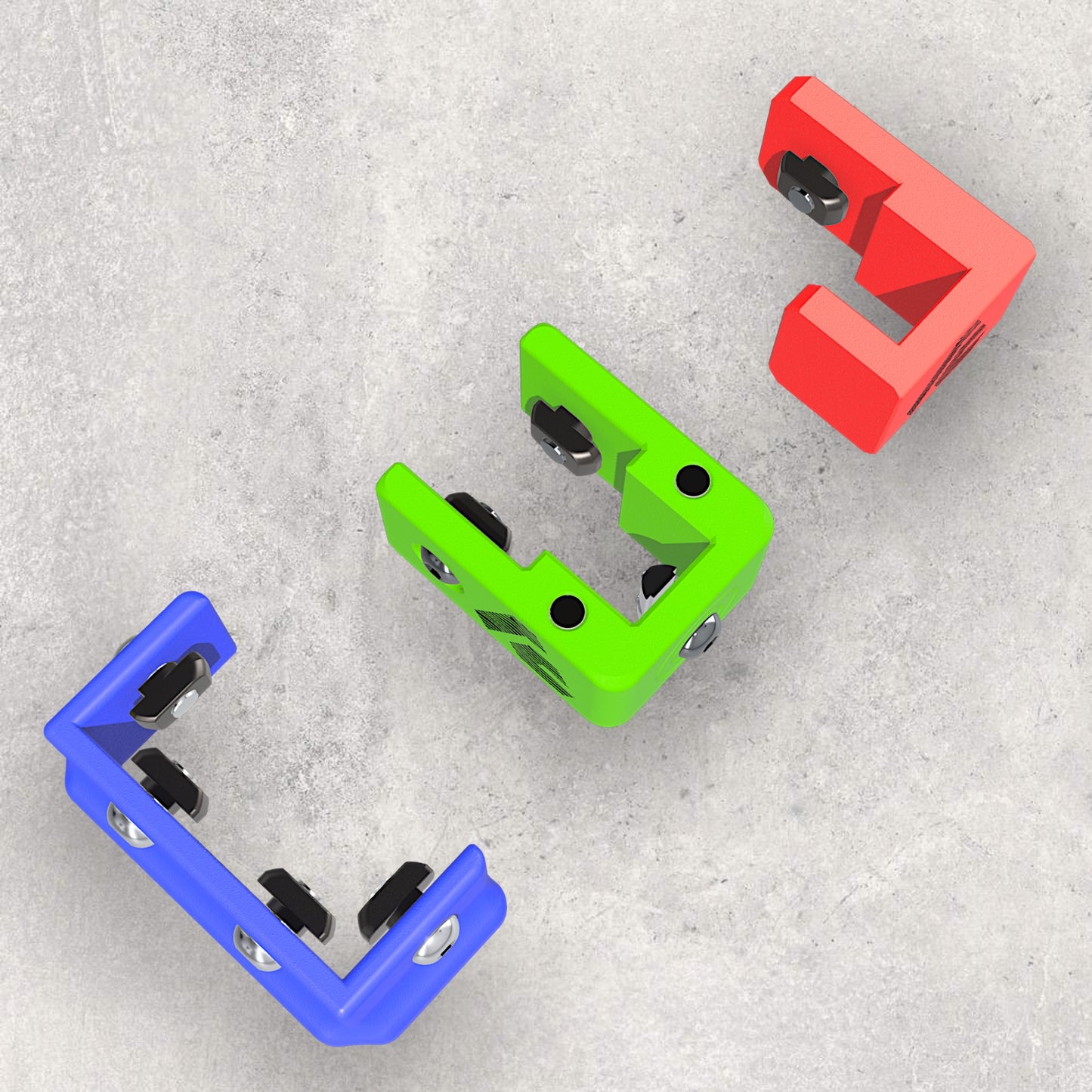Aluminum Bed Alignment Jigs Bundle