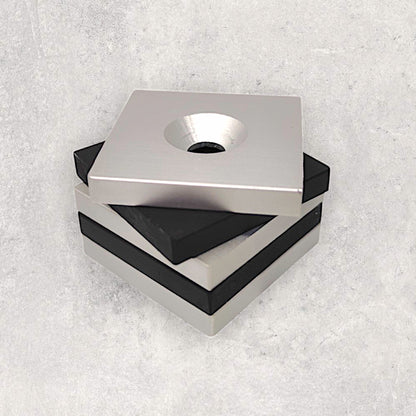 Aluminum End Cap (Square) (Set of 4)