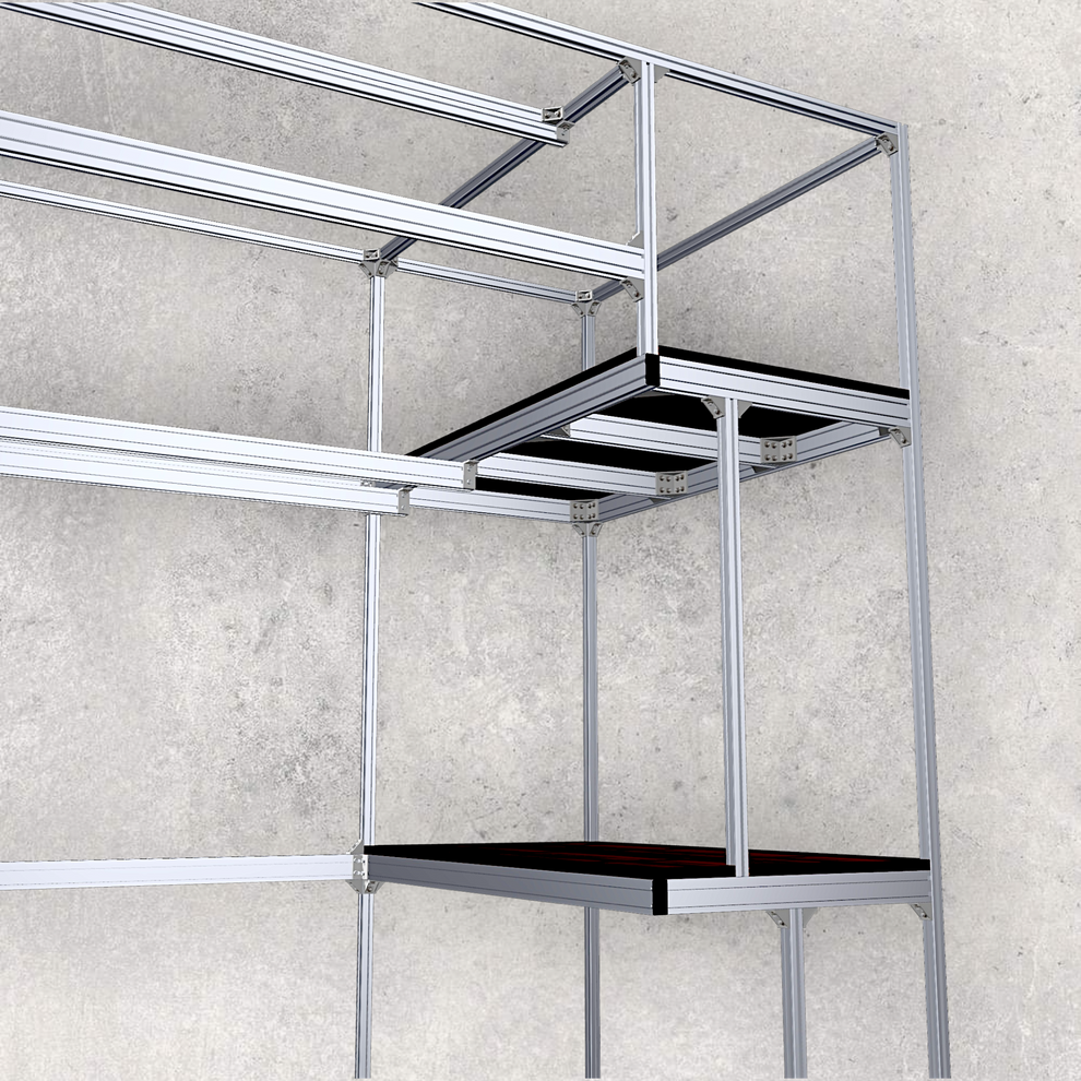 Customized Bicycle Rack System (Download) – The Aluminum Carpenter
