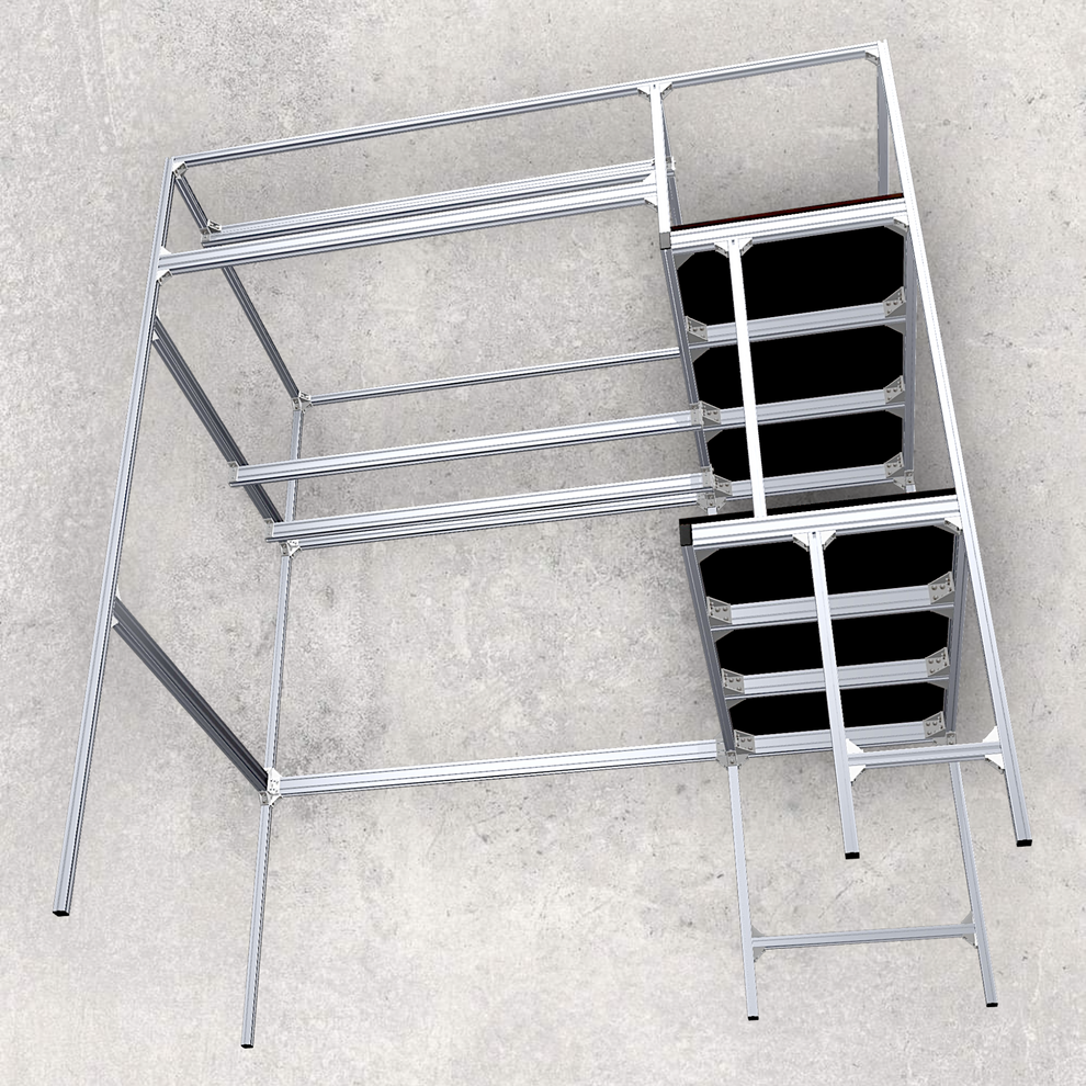 Customized Bicycle Rack System (Download) – The Aluminum Carpenter
