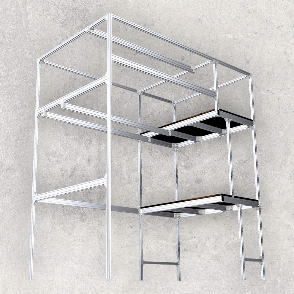 Customized Bicycle Rack System (Download) – The Aluminum Carpenter
