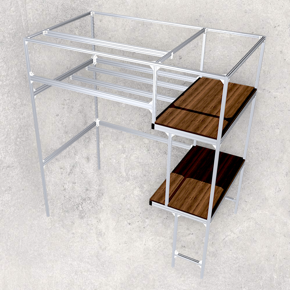 Customized Bicycle Rack System (Download) – The Aluminum Carpenter