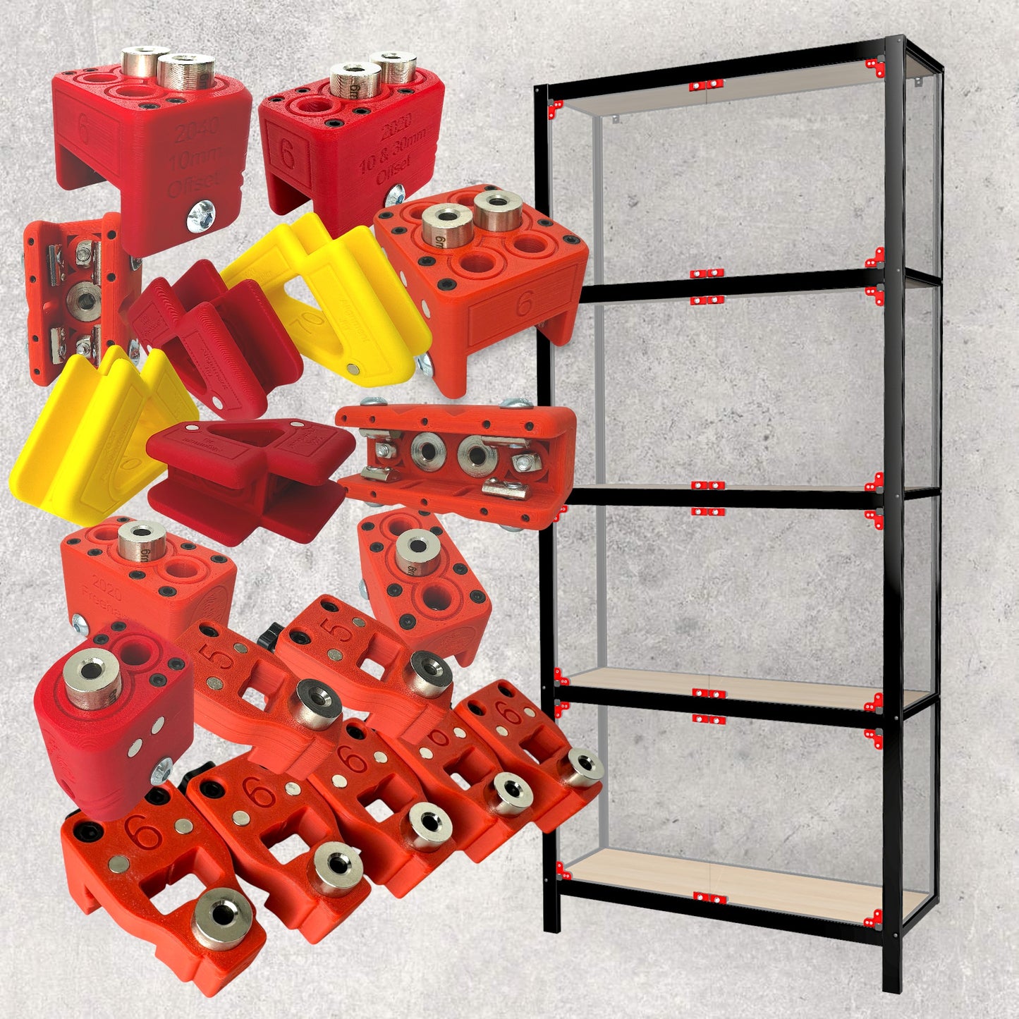 Bundle - Display Cabinet