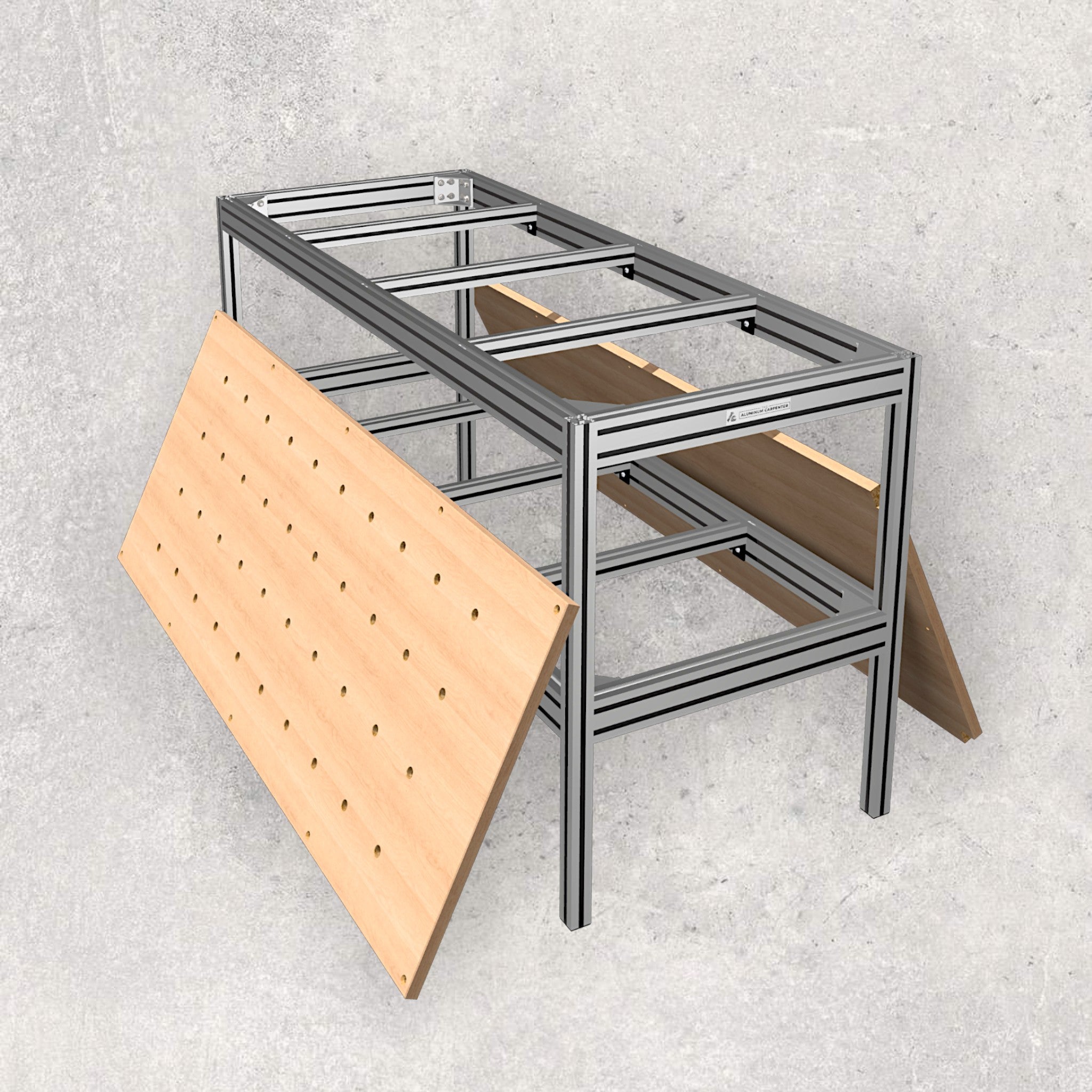 MFT Centerpiece Assembly Workbench (Download) – The Aluminum Carpenter