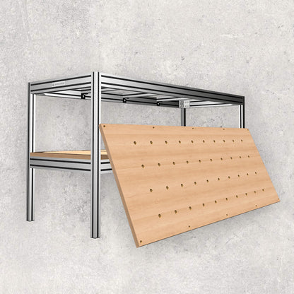 8020, 80/20, 2020, 8020 Design, Aluminum Design, Aluminium Design, Aluminum Extrusion Design, Aluminium Extrusion Design, Aluminum Extrusion, 3d Model, 3 D Model, Digital, Download, Digital Download, Extruded Aluminum, Extruded Aluminium, Aluminum Extrusion Assembly Table, Aluminium Extrusion Assembly Table, Assembly Table, Table, Workshop, MFT, Workbench,Disassembled View