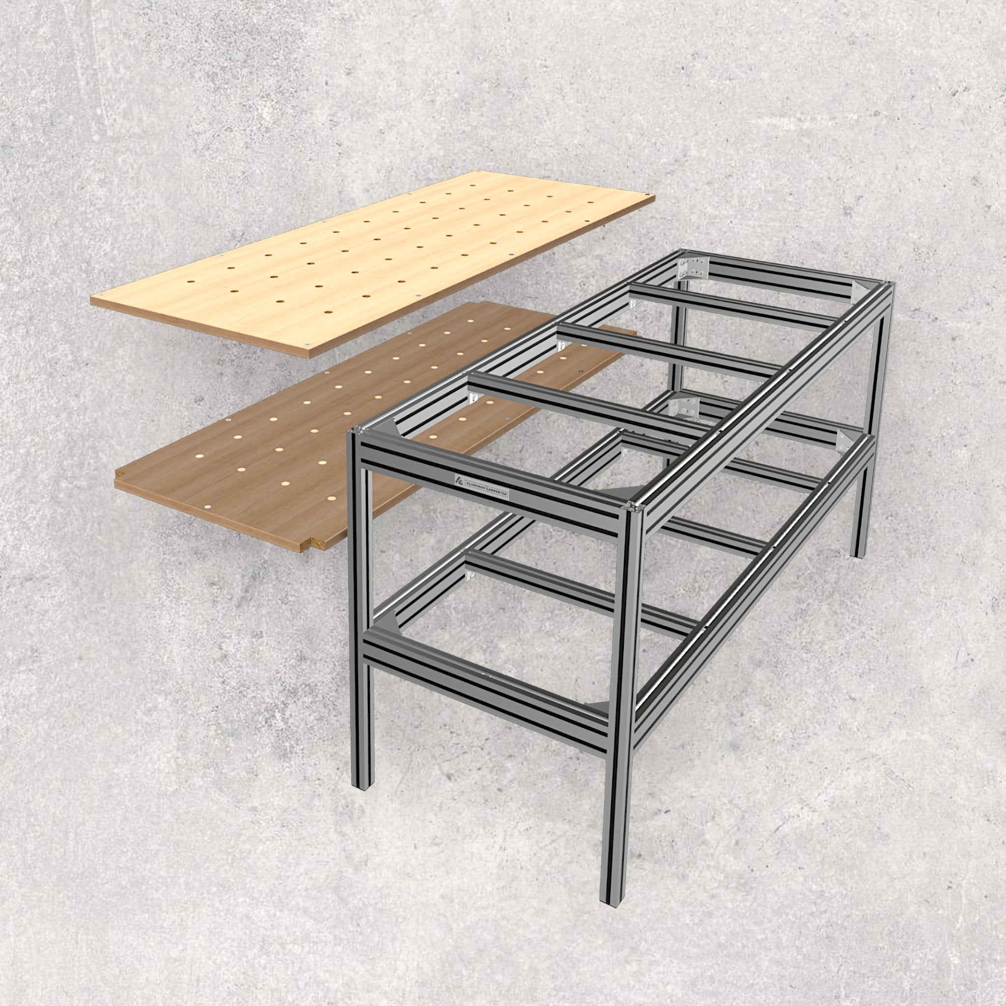 MFT Centerpiece Assembly Workbench (Download) – The Aluminum Carpenter