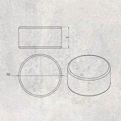 Magnet 6x3mm (Set of 100)
