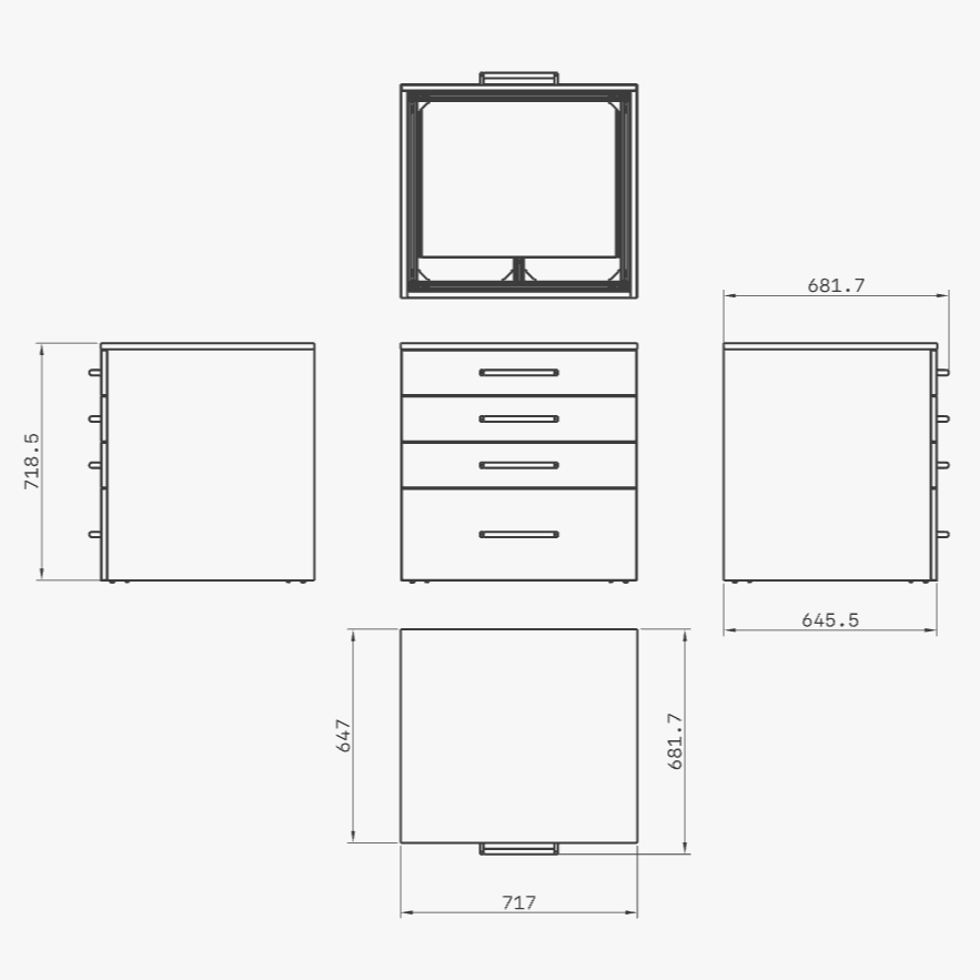 8020, 80/20, 2020, 8020 Design, Aluminum Design, Aluminium Design, Aluminum Extrusion Design, Aluminium Extrusion Design, Aluminum Extrusion, 3d Model, 3 D Model, Digital, Download, Digital Download, Extruded Aluminum, Extruded Aluminium, Strongest Drawer Cabinet, Concealed Aluminum Frame, 2D Diagram