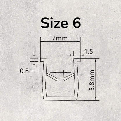 U Channel Panel Slot