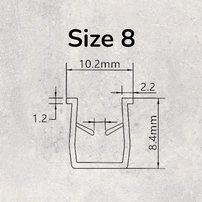 U Channel Panel Slot