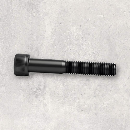 The Aluminum Carpenter, 8020, 80/20, Aluminium extrusion, Aluminum extrusion, Fixtures, Fasteners, Tools, Socket Head Cap Screw, M3, Black, Side View